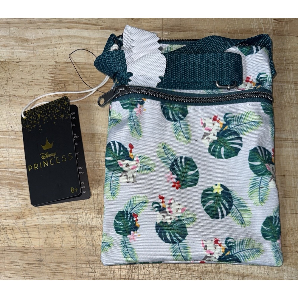 Loungefly Disney Moana Pua & Heihei Passport Crossbody Bag NEW